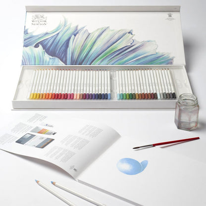 Estojo Lápis Aquarela Studio Collection Winsor & Newton 50 Peças