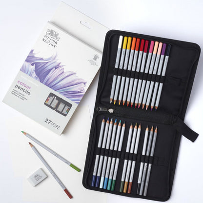 Estojo Lápis de Cor Studio Collection Winsor & Newton 27 Peças