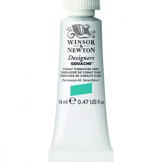 Tinta Guache Winsor & Newton Designers 14ml S4 191 Cobalt Turquoise Light