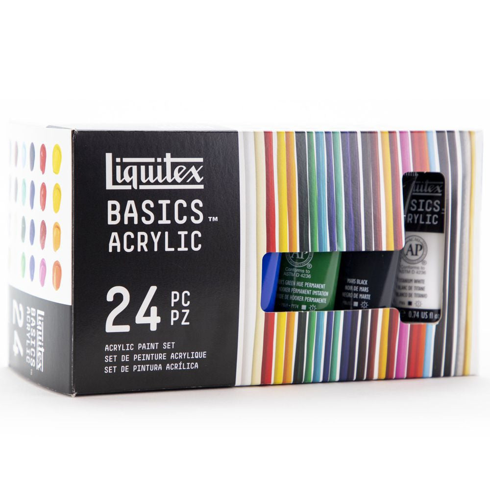 Tinta Acrílica Liquitex Basics 22ml 24 Cores