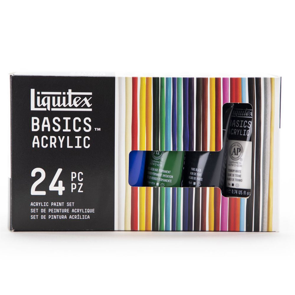 Tinta Acrílica Liquitex Basics 22ml 24 Cores