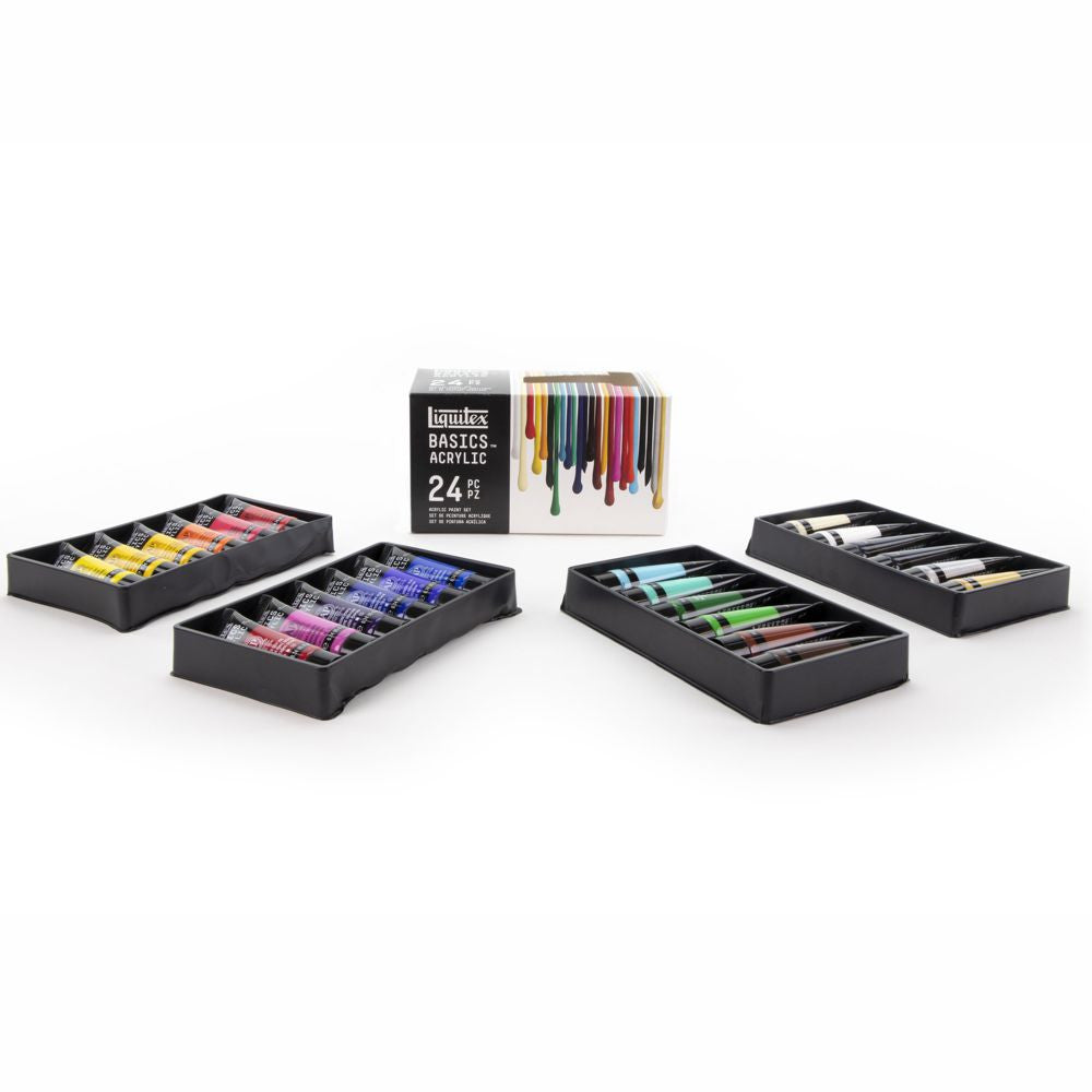 Tinta Acrílica Liquitex Basics 22ml 24 Cores