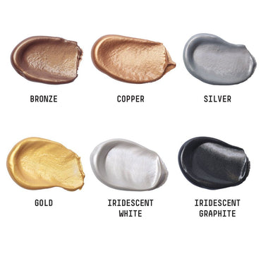 Tinta Acrílica Liquitex Basics 22ml 6 Cores Metálicas