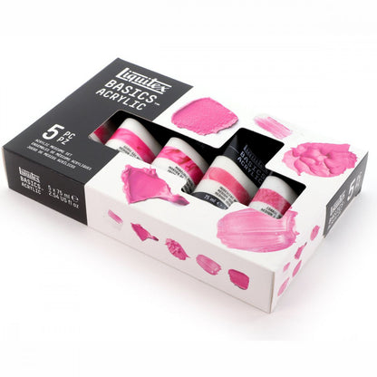 Estojo Aditivos Liquitex Para Tinta Acrílica 5 Unidades