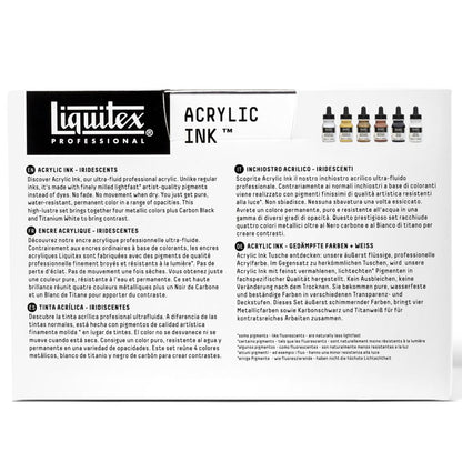 Tinta Acrílica Líquida Liquitex 30ml 06 Cores Metálicas