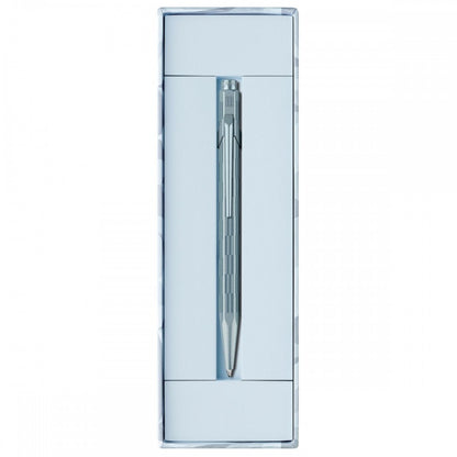 Caneta Esferográfica Caran d'Ache 849 Alpine Frost Blue