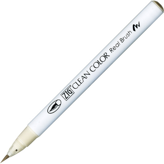 Caneta Pincel Kuretake Zig Clean Color Real Brush Warm Gray 1 900