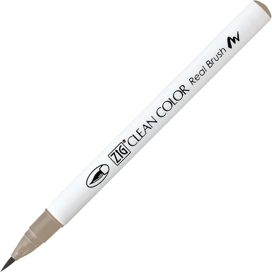 Caneta Pincel Kuretake Zig Clean Color Real Brush Platinum Brown 903