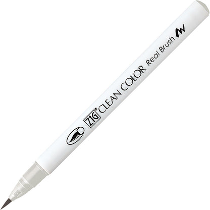 Caneta Pincel Kuretake Zig Clean Color Real Brush Fog Gray 904 