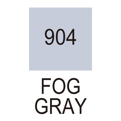Caneta Pincel Kuretake Zig Clean Color Real Brush Fog Gray 904 