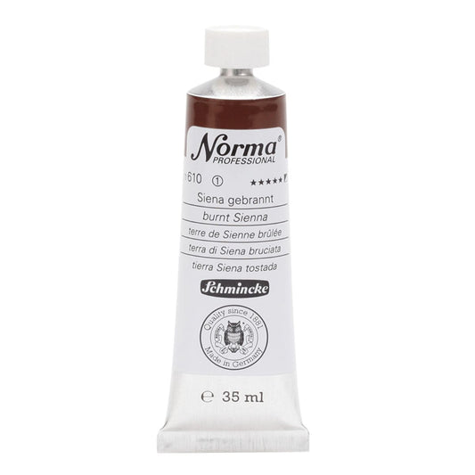 Tinta Óleo Schmincke Norma 35ml S1 610 Burnt Sienna