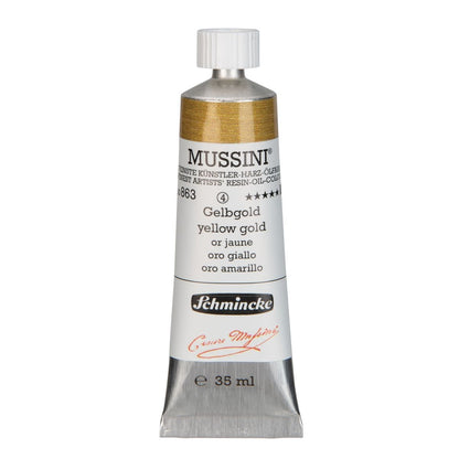 Tinta Óleo Schmincke Mussini 35ml S4 863 Yellow Gold