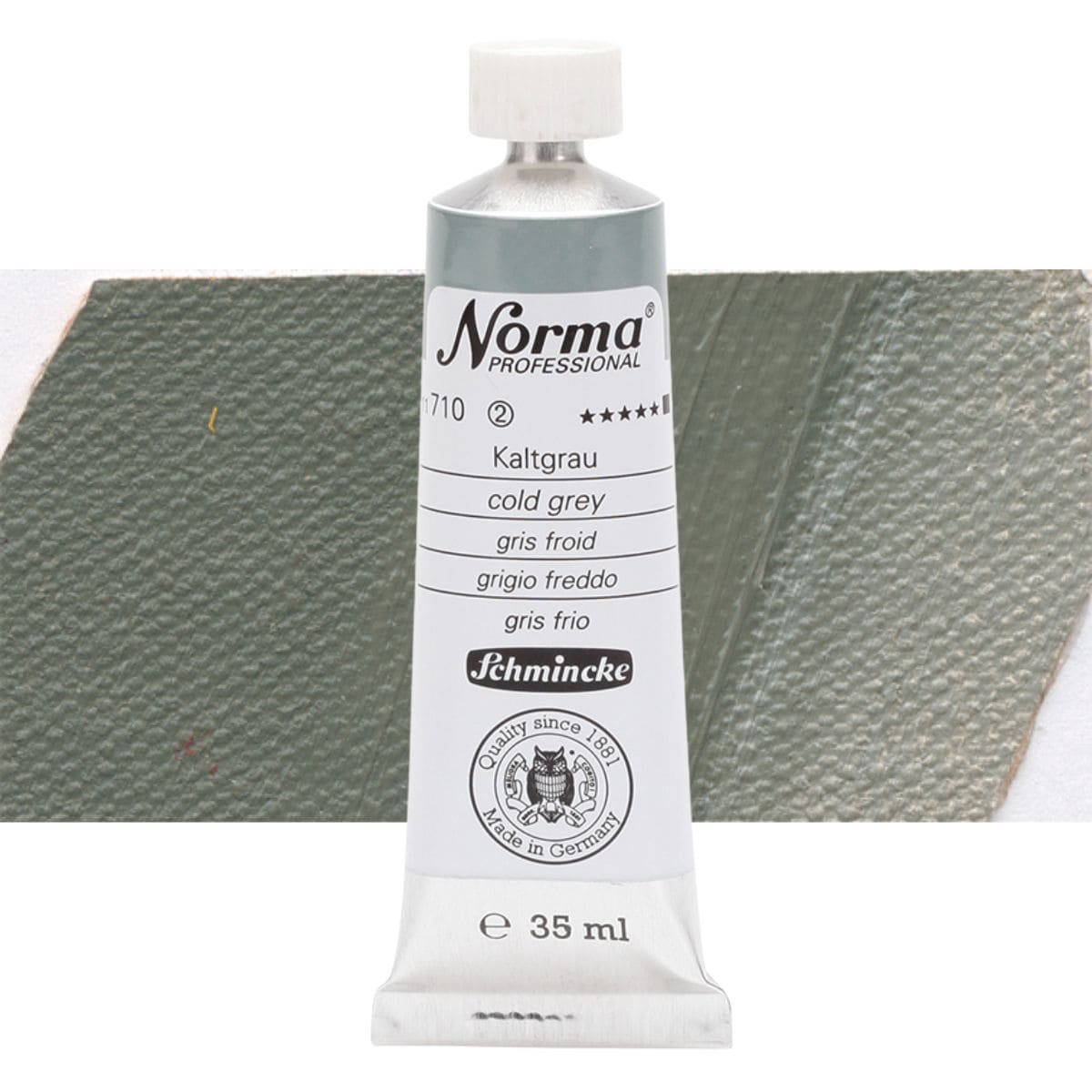 Tinta Óleo Schmincke Norma 35ml S2 710 Cold Grey