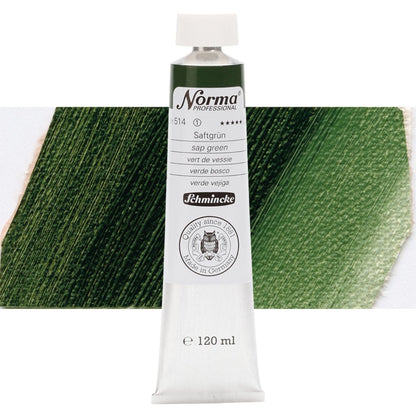 Tinta Óleo Schmincke Norma 120ml S1 514 Sap Green