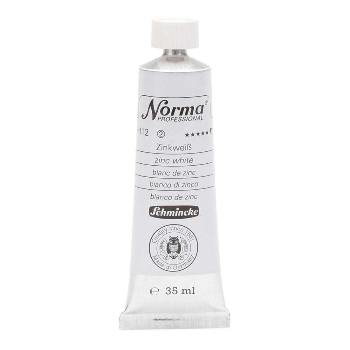 Tinta Óleo Schmincke Norma 35ml S2 112 Zinc White