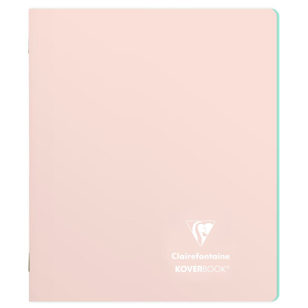 Caderno Pautado Koverbook Clairefontaine A5 Rose Pastel