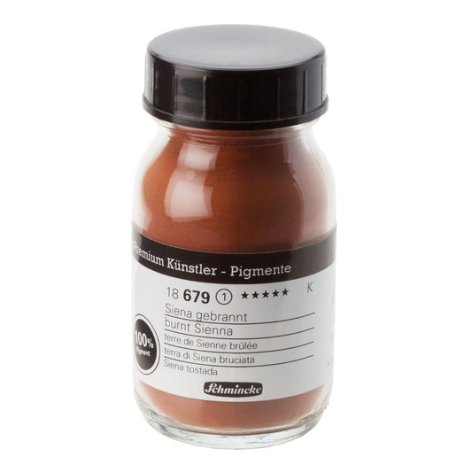 Pigmento em Pó Schmincke 100ml S1 679 Burnt Sienna