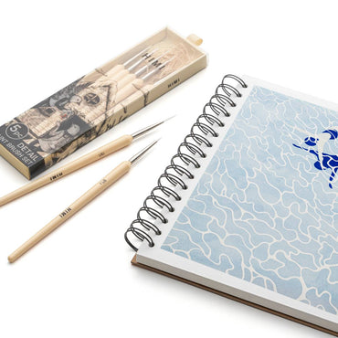 Kit De Pincéis Bege Himi Para Guache 5 Unidades