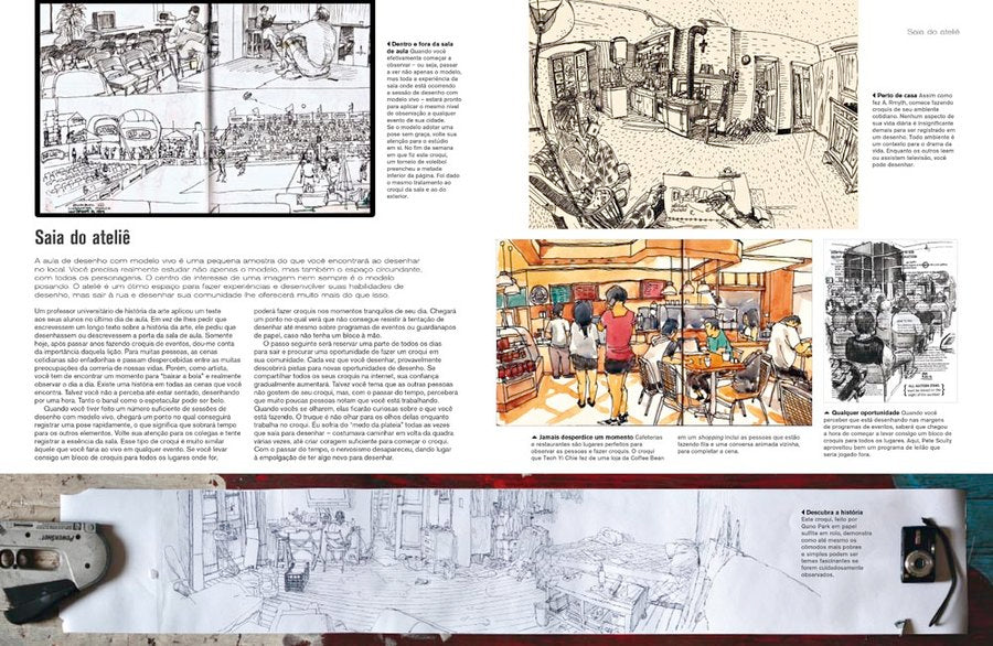 Urban Sketching - Guia Completo de Técnicas de Desenho Urbano