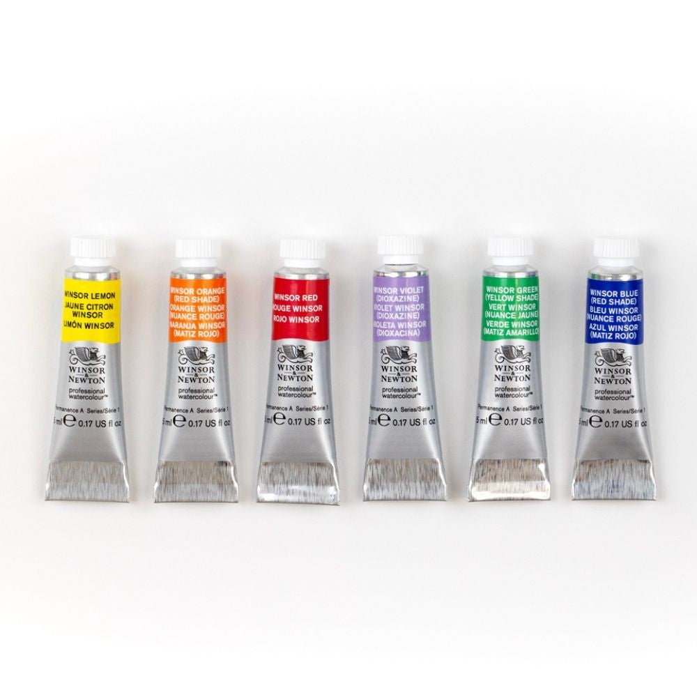 Aquarela Winsor & Newton Profissional C/6 Tubos Edição Winsor Collection