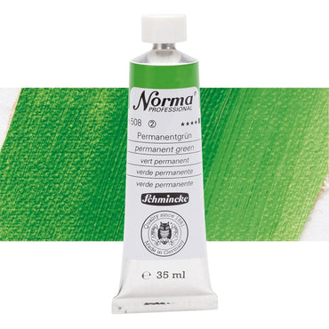 Tinta Óleo Schmincke Norma 35ml S2 508 Perman Green