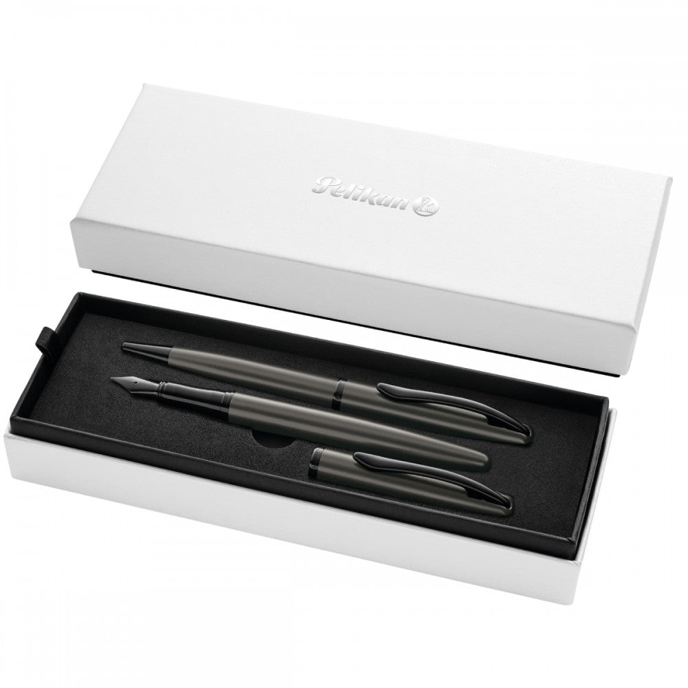 Estojo Caneta Pelikan Jazz Noble Elegance Stone Tinteiro e Esferográfica