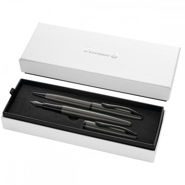 Estojo Caneta Pelikan Jazz Noble Elegance Stone Tinteiro e Esferográfica