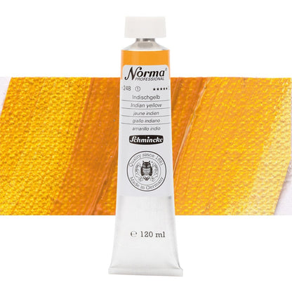 Tinta Óleo Schmincke Norma 120ml S1 248 Indian Yellow