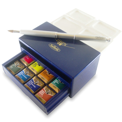 Aquarela Holbein em Pastilha 08 Cores