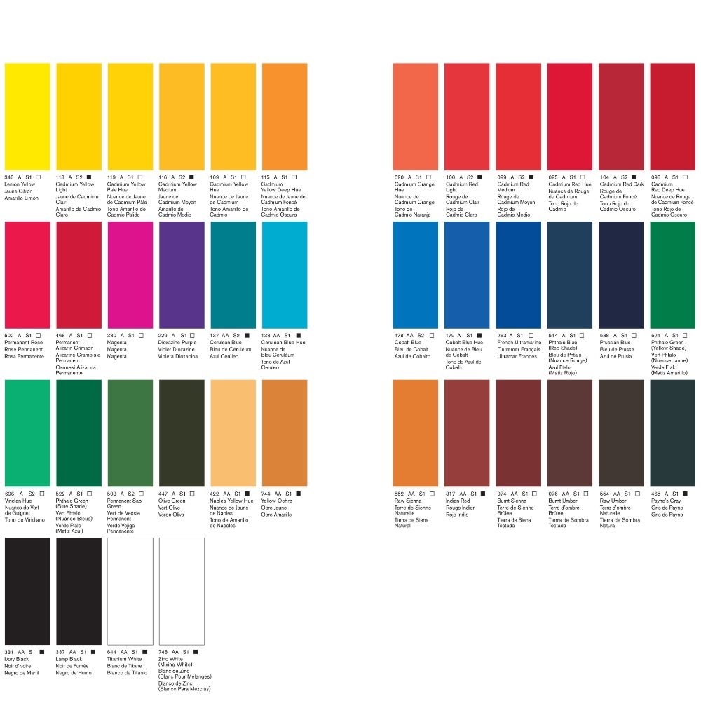 Tinta Óleo Solúvel em Água Winsor & Newton Artisan 37ml S1