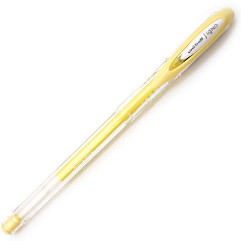 Caneta Gel Amarelo Uni Ball Signos Angelic Colour