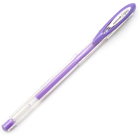 Caneta Gel Violeta Uni Ball Signos Angelic Colour