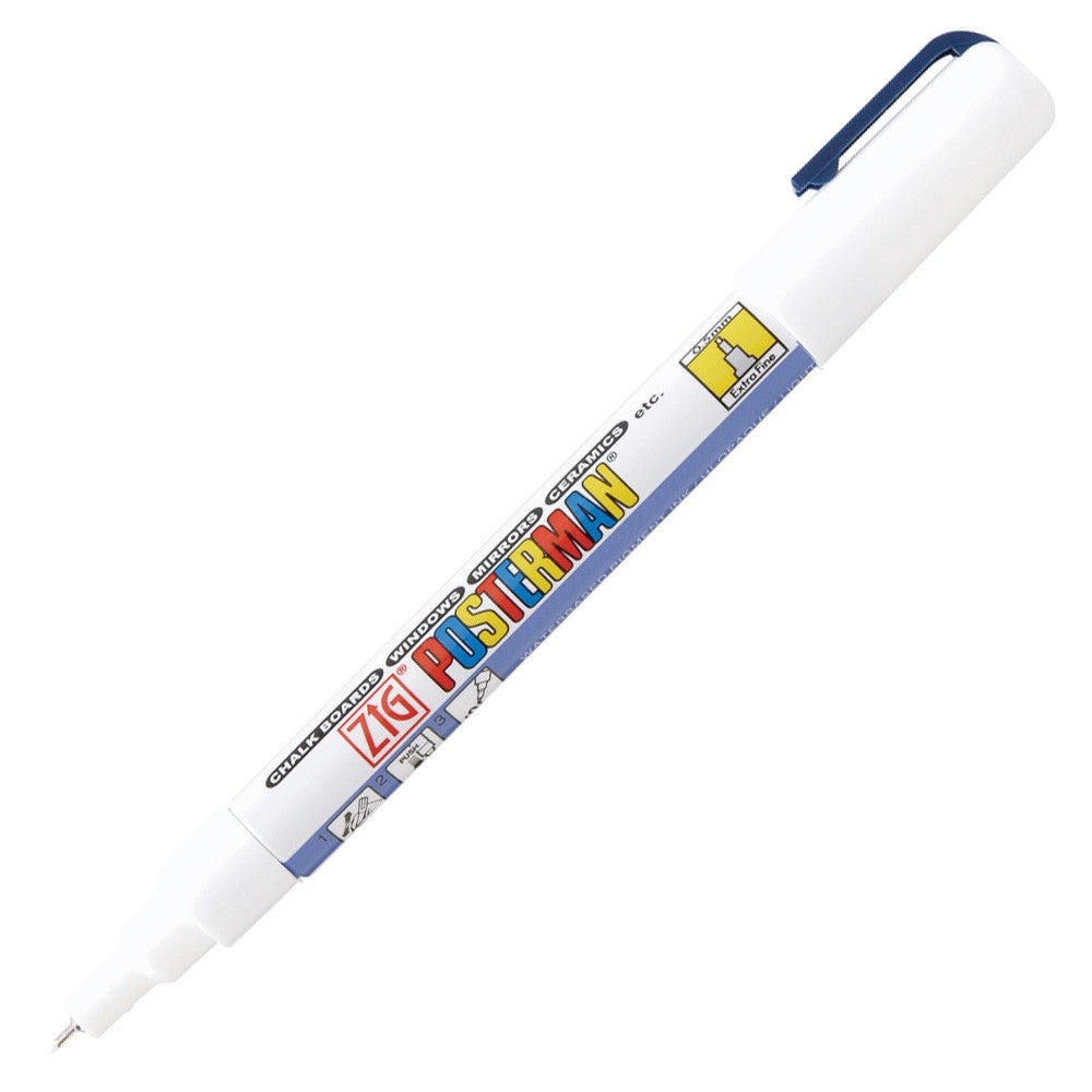 Caneta Marcador Zig Posterman White