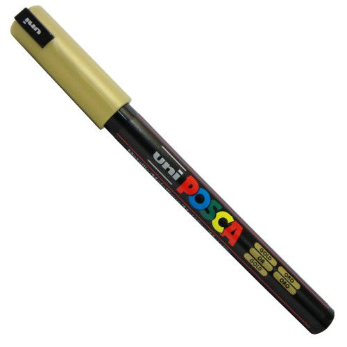 Caneta Posca Uni Ball PC-1MR Ouro