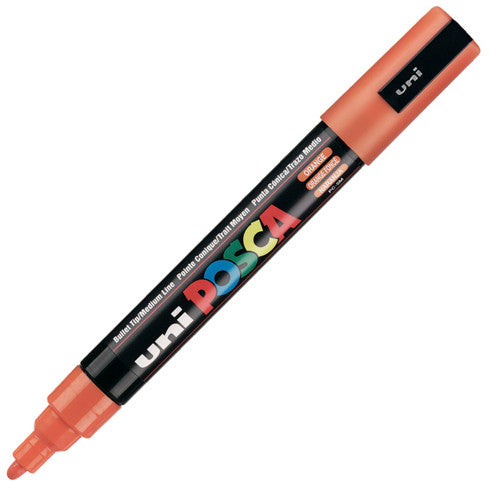 Caneta Posca Uni Ball PC-5M Laranja