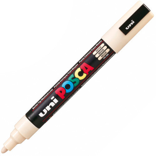 Caneta Posca Uni Ball PC-5M Bege