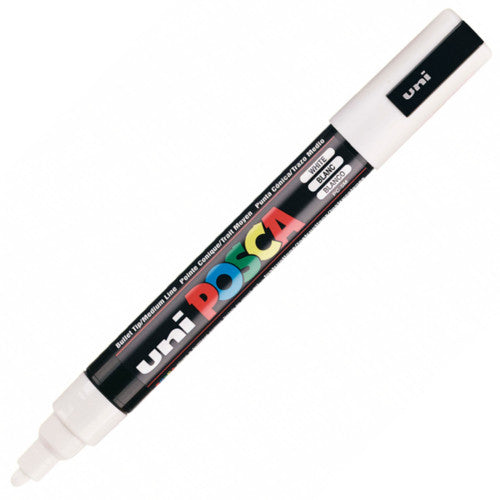 Caneta Posca Uni Ball PC-5M Branca