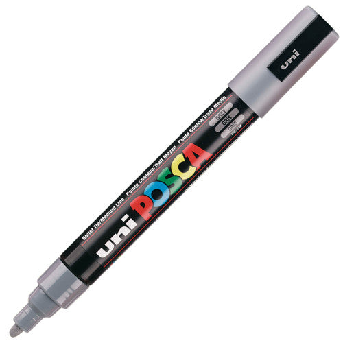 Caneta Posca Uni Ball PC-5M Cinza