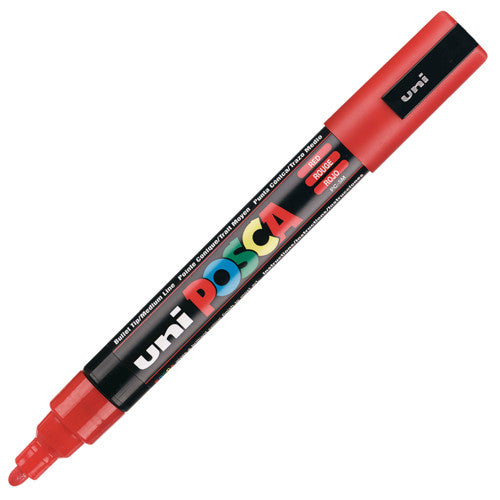 Caneta Posca Uni Ball PC-5M Vermelho