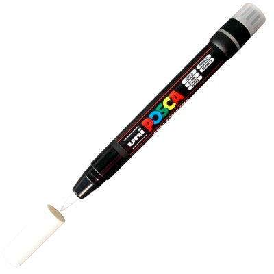 Caneta Posca Ponta de Pincel PC-F350 Branco