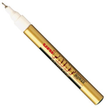 Caneta Paint Marker Extra Fine PX-203 Ouro