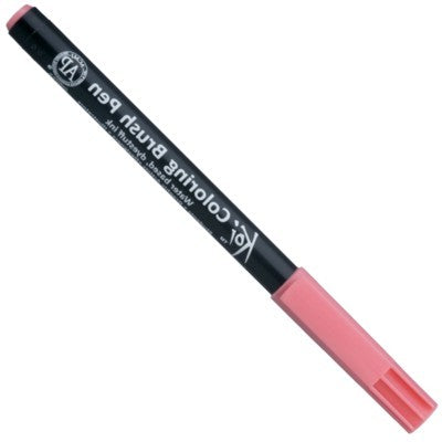 Caneta Ponta de Pincel Koi Sakura 107 Salmon Pink