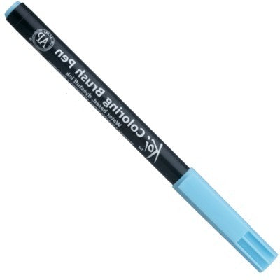 Caneta Ponta de Pincel Koi Sakura 125 Sky Blue