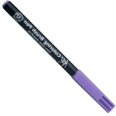 Caneta Ponta de Pincel Koi Sakura 224 Light Purple