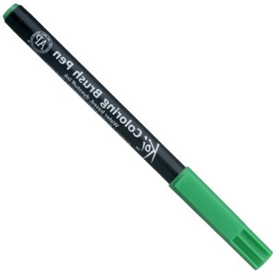 Caneta Ponta de Pincel Koi Sakura 226 Emerald Green