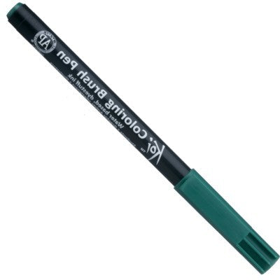 Caneta Ponta de Pincel Koi Sakura 029 Green