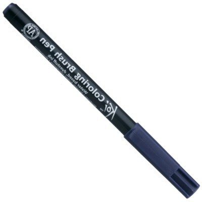 Caneta Ponta de Pincel Koi Sakura 043 Prussian Blue
