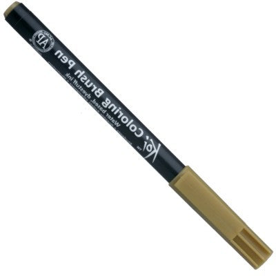 Caneta Ponta de Pincel Koi Sakura 047 Raw Umber
