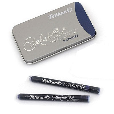 Carga Para Caneta Tinteiro Pelikan Edelstein Sapphire C/6