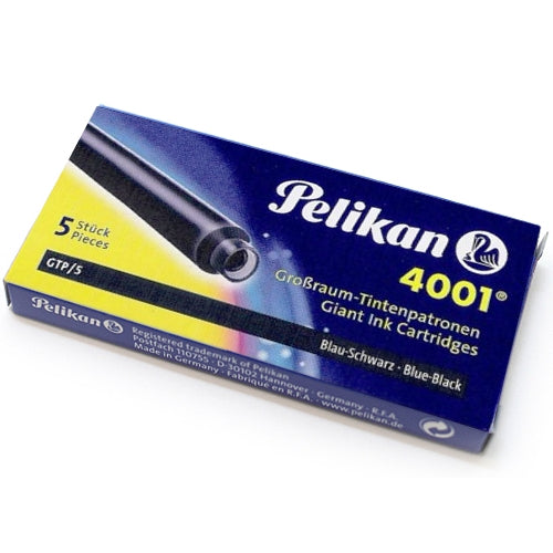 Carga Para Caneta Tinteiro Blue Black Pelikan 4001 GTP/5